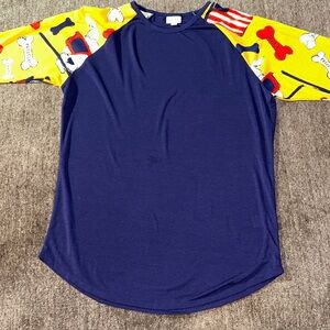 Lularoe Randy Shirt Freedom Brave XL